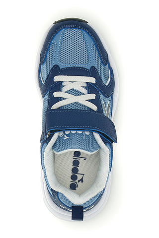 Blau Klettverschluss Schuhe Diadora Alley PS