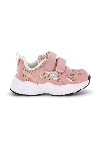 Sneakers rosa con chiusura a strappo Diadora Alley Td