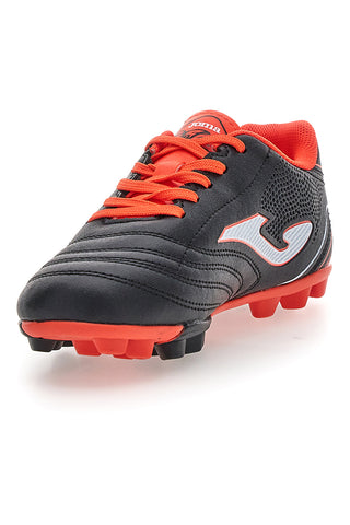 Schwarz und Koralle fluo Fußballschuhe mit Nieten Joma TOJS2601HG