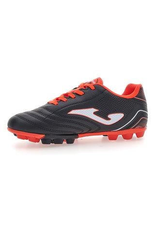 Scarpe da calcio nere e corallo fluo con tacchetti Joma TOJS2601HG