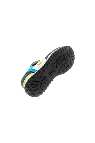 Blaue und weiße Turnschuhe mit Riemen Joma Tornado JR 2633