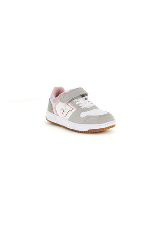 Scarpe sportive bianche e grigie con dettagli rosa Joma Street Jr 2607