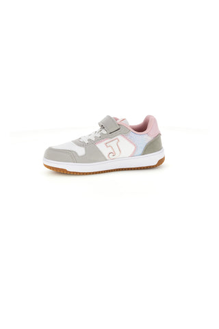 Scarpe sportive bianche e grigie con dettagli rosa Joma Street Jr 2607