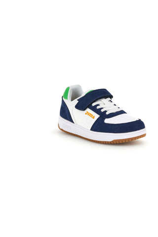 Scarpe sportive blu con chiusura a strappo e lacci Joma Pipe Jr 2603