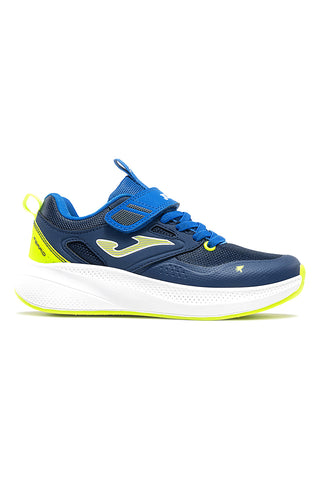 Scarpe da running blu e verde fluo con strappo Joma JFERRS2603V