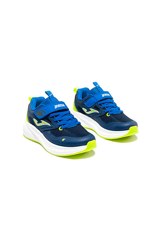 Scarpe da running blu e verde fluo con strappo Joma JFERRS2603V