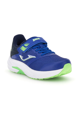 Blaue Sportschuhe mit Riemen und Schnürsenkel Joma Speed Jr 2604
