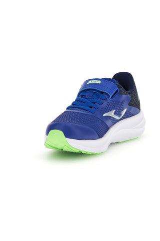 Blaue Sportschuhe mit Riemen und Schnürsenkel Joma Speed Jr 2604