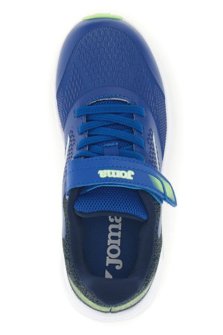 Blaue Sportschuhe mit Riemen und Schnürsenkel Joma Speed Jr 2604