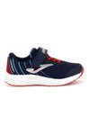 Scarpe da running blu con strappo e lacci elastici Joma Victory Jr 2603