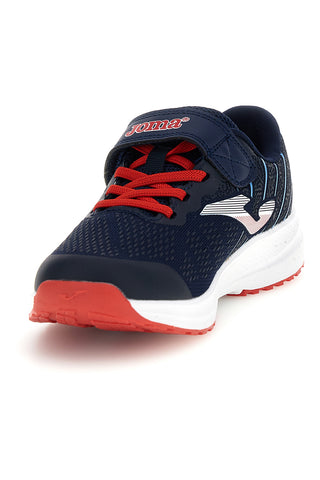 Scarpe da running blu con strappo e lacci elastici Joma Victory Jr 2603