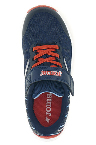 Scarpe da running blu con strappo e lacci elastici Joma Victory Jr 2603