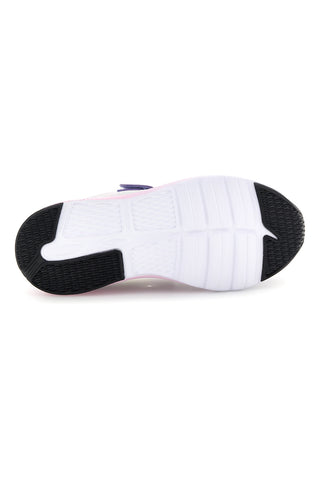 Weiße Turnschuhe mit Riemen und farbigen Einsätzen Fila Crusher V Kids FFK0076