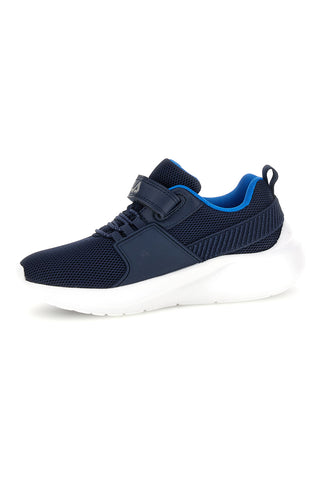 Sneakers blu con strappi e inserti azzurri Fila Upspark Velcro Kids