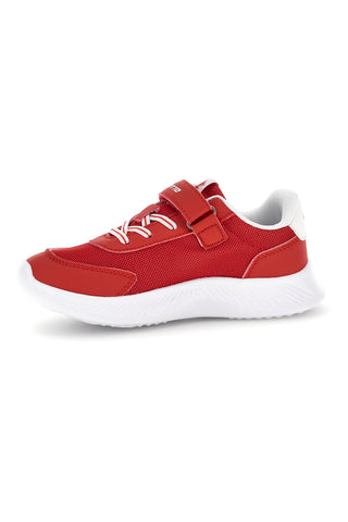 Scarpe da ginnastica rosse con chiusura a strappo e memory foam Lotto RUN 90 AMF CL S