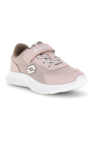 Scarpe da ginnastica rosa con chiusura a strappo e memory foam Lotto RUN 90 AMF CL S