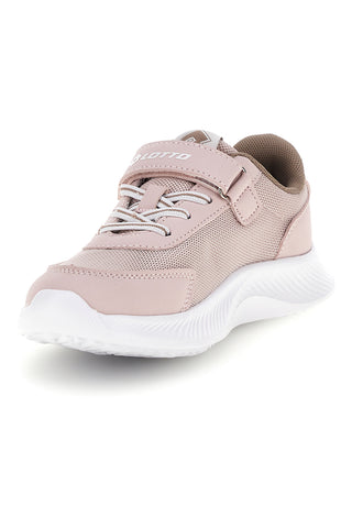 Scarpe da ginnastica rosa con chiusura a strappo e memory foam Lotto RUN 90 AMF CL S