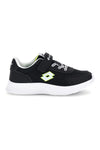 Scarpe da ginnastica nere con chiusura a strappo e memory foam Lotto RUN 90 AMF CL S