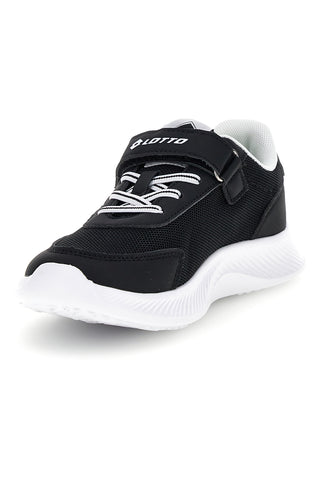 Scarpe da ginnastica nere con chiusura a strappo e memory foam Lotto RUN 90 AMF CL S