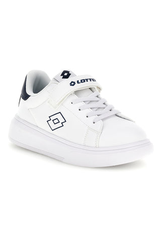 Scarpe da ginnastica bianche con chiusura a strappo e memory foam Lotto DAY PRINCE AMF CL S