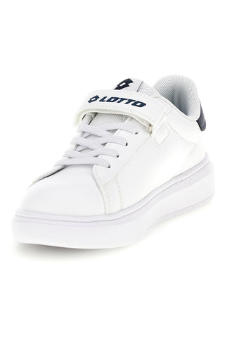 Scarpe da ginnastica bianche con chiusura a strappo e memory foam Lotto DAY PRINCE AMF CL S