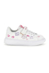 Sneakers bianche con stampa e strappo Lotto Day Princess Amf Prt Cl S