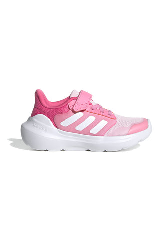 Atmungsaktive rosa Sneakers mit Klettverschluss Adidas Tensaur Run 3.0 EL C