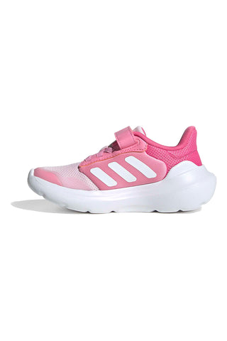 Atmungsaktive rosa Sneakers mit Klettverschluss Adidas Tensaur Run 3.0 EL C
