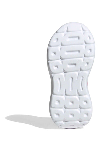 Atmungsaktive rosa Sneakers mit Klettverschluss Adidas Tensaur Run 3.0 EL C