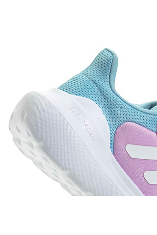 Atmungsaktive Sneakers in Blau und Lila mit Klettverschluss Adidas Tensaur Run 3.0 EL C