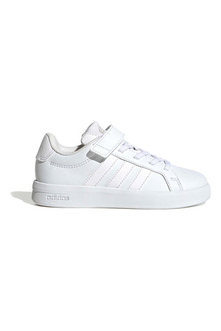 Sneakers bianche con chiusura a strappo Adidas Grand Court 3.0 El C