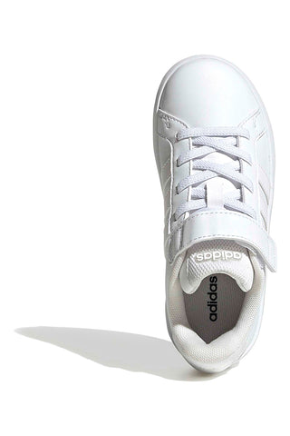 Weiße Sneakers mit Klettverschluss Adidas Grand Court 3.0 El C