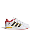 Weiße Sneakers mit Mickey-Mouse-Details Grand Court Mickey EL K Adidas