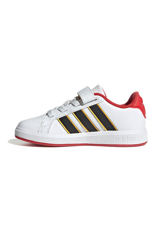 Weiße Sneakers mit Mickey-Mouse-Details Grand Court Mickey EL K Adidas