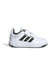 Weiße Sneakers mit Klettverschluss und abriebfester Sohle Adidas Tensaur Sport 3.0 CF K für Kinder