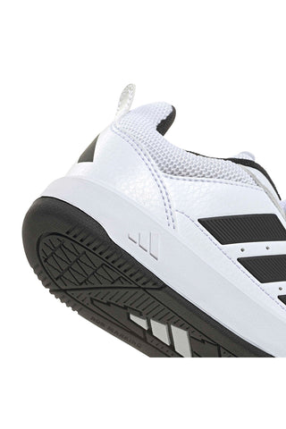 Weiße Sneakers mit Klettverschluss und abriebfester Sohle Adidas Tensaur Sport 3.0 CF K für Kinder