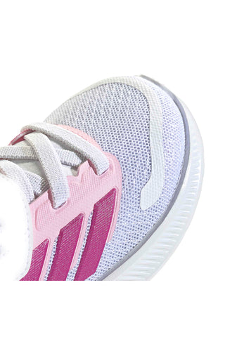 Lila und rosa Sneakers mit Klettverschluss Adidas Runfalcon 5 El I