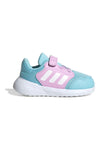 Sneakers in Hellblau und Lila mit Klettverschluss Adidas Tensaur Run 3.0 EL I