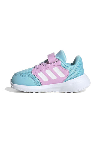 Sneakers in Hellblau und Lila mit Klettverschluss Adidas Tensaur Run 3.0 EL I