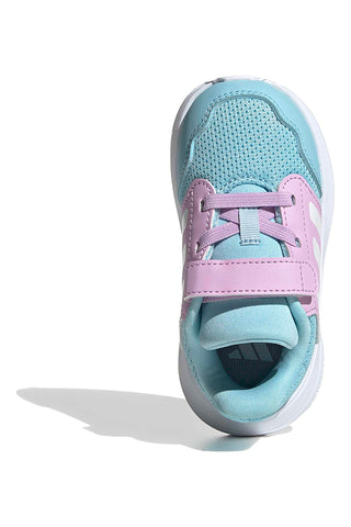 Sneakers in Hellblau und Lila mit Klettverschluss Adidas Tensaur Run 3.0 EL I