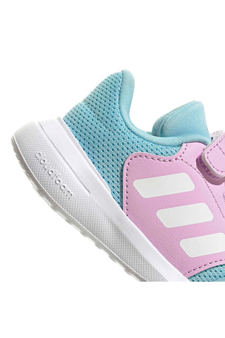 Sneakers in Hellblau und Lila mit Klettverschluss Adidas Tensaur Run 3.0 EL I