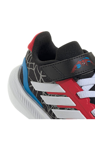 Sneakers Schwarz und Rot mit Klettverschluss Adidas Runfalcon Spider-Man EL I