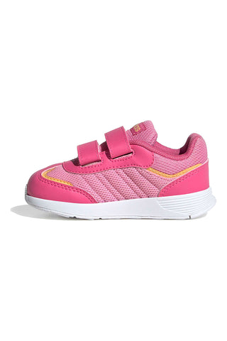 Sneakers rosa con dettagli gialli e suola in gomma Adidas VS Pace 2.0 CF I