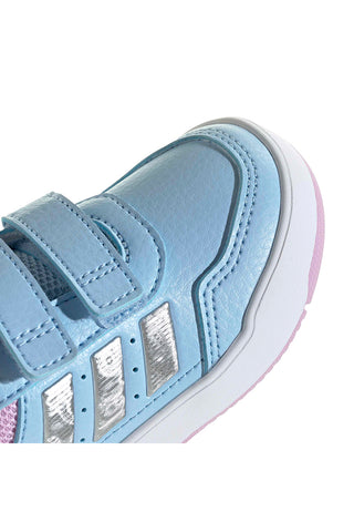 Sneakers Primi passi azzurre con strappi comfort Adidas Tensaur Sport 3.0 CF I