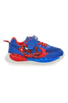 Blaue und rote Turnschuhe mit Lichtern Spiderman M14474