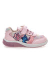Sneaker rosa con luci Stitch D14638