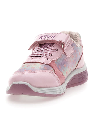 Sneaker rosa con luci Stitch D14638