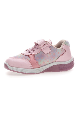 Sneaker rosa con luci Stitch D14638