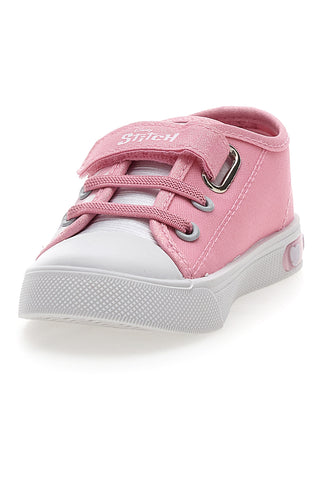 Sneaker rosa con luci Stitch D14450