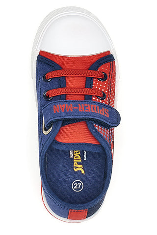 Sneaker blu con luci Spiderman M14665